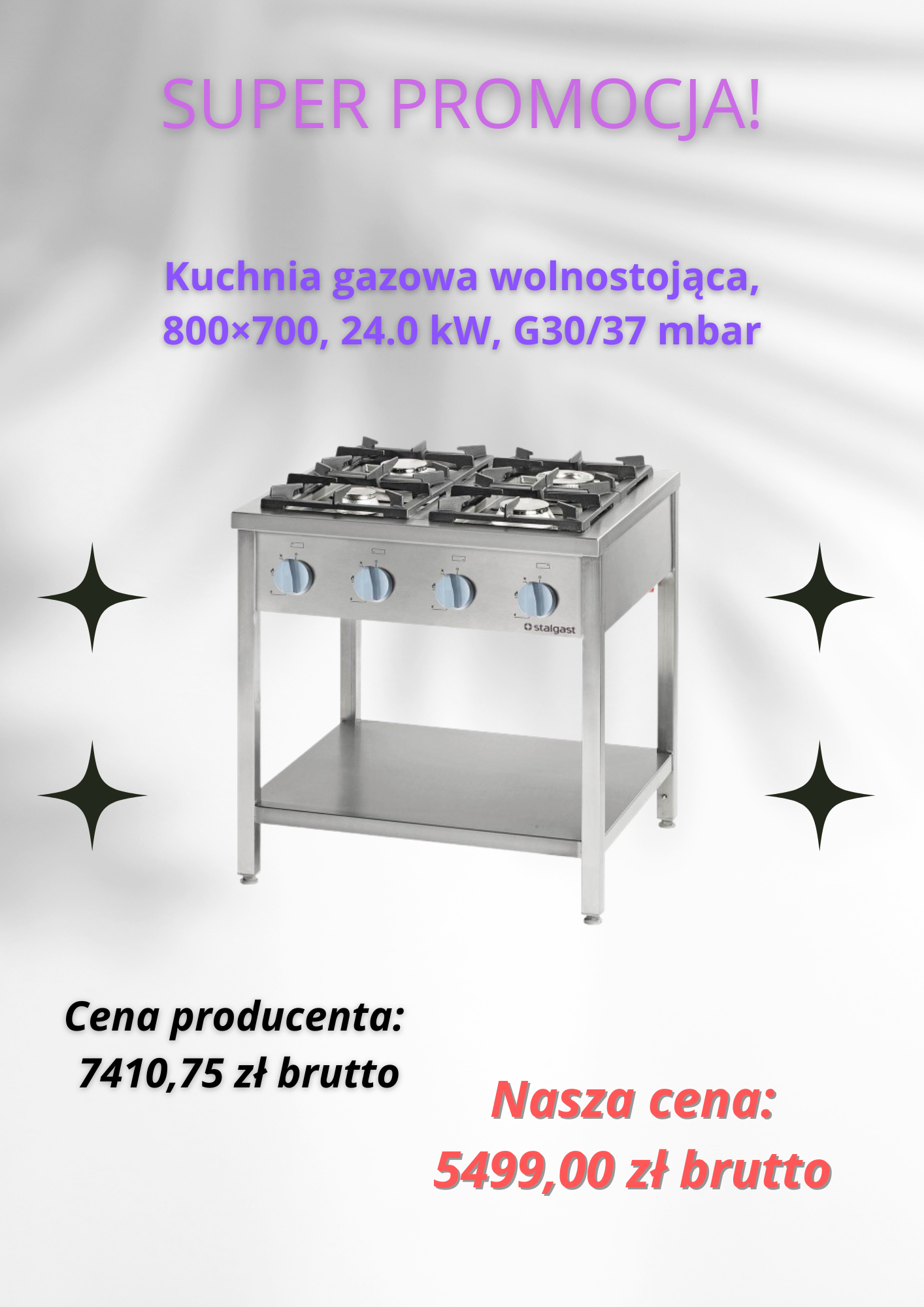 kuchnia gazowa